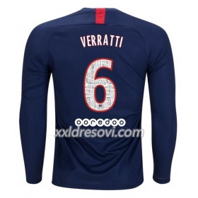 Paris Saint-Germain VERRATTI 6 Domaći Nogometni Dres 2019-2020 Dugim Rukavima